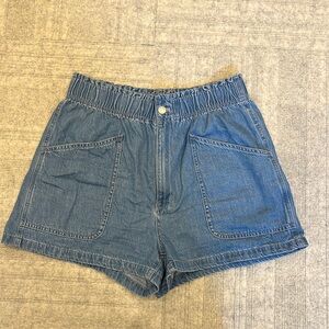 Madewell Pull-On Paperbag Utility Short